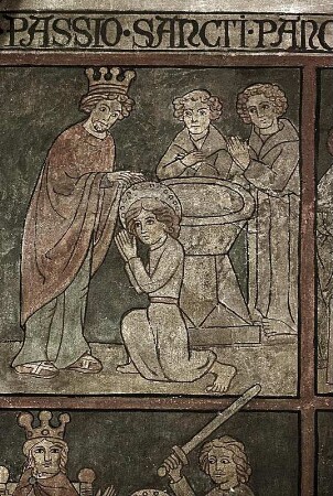 Vier Szenen aus der Legende des heiligen Pankratius