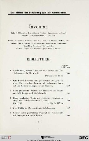 Bibliothek (Nr. 1-35)