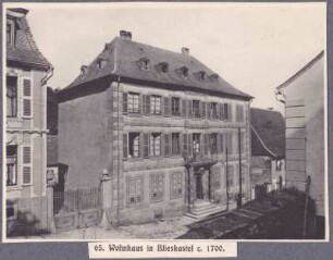 Wohnhaus. ca 1700