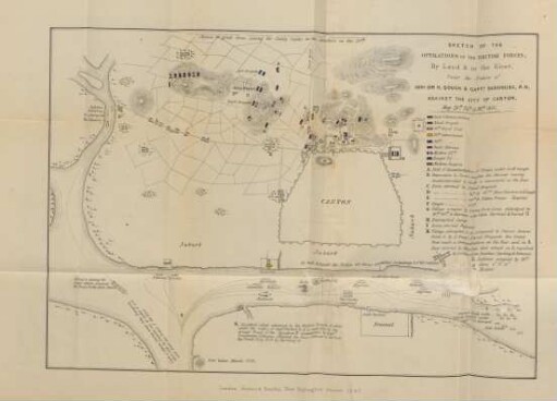 Sketch of the operations of the British Forces