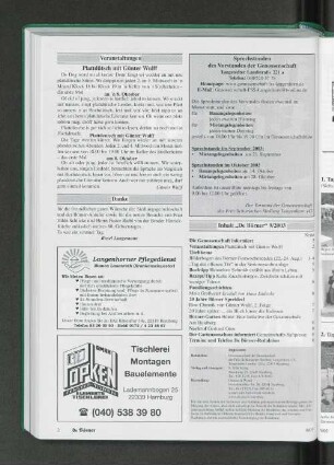 Plattdütsch mit Günter Wulff