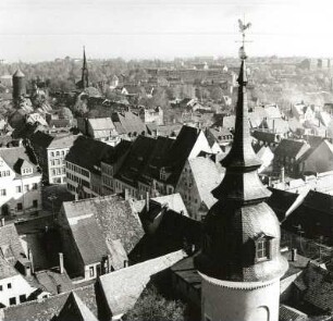 Blick vom Petriturm nach Osten
