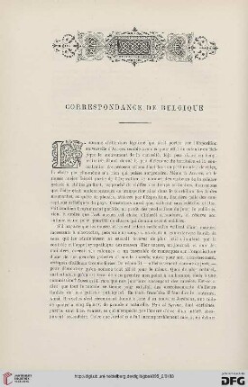 3. Pér. 14.1895: Correspondance de Belgique