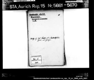 Hausierkonzessionen und -gesuche: H.W. Lauts aus Neustadt-Gödens, Heringshandel