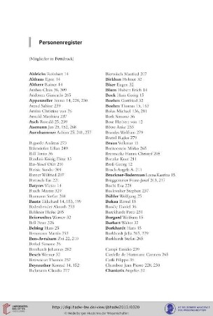 Personenregister