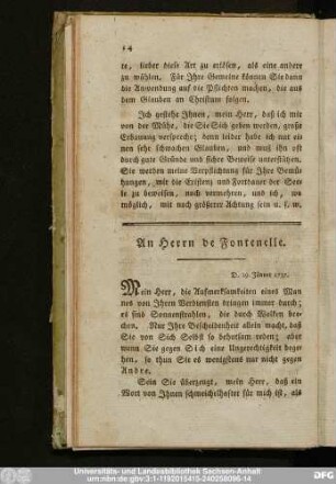 [3)] An Herrn de Fontenelle.