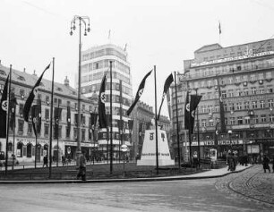 Reichenberg, Altstädter Platz : Reichenberg (Liberec/Tschechische Republik). Altstädter Platz (Dr. E. Beneše)