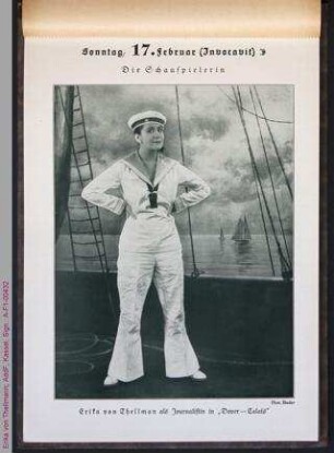 Porträt von Erika von Thellmann
