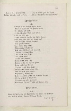 Epigramme