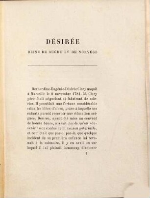 Désirée, reine de Suède et de Norvège