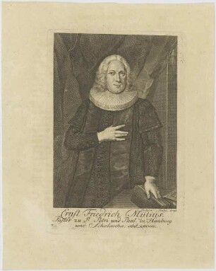 Bildnis des Ernst Friedrich Mylius