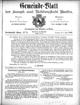 1888,15: No. 15, 8. April 1888