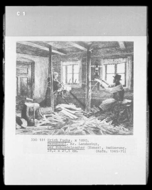 Der Schindelmacher (Exner; Hermsdorf, Kreis Landeshut)