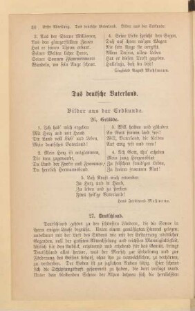 Das deutsche Vaterland
