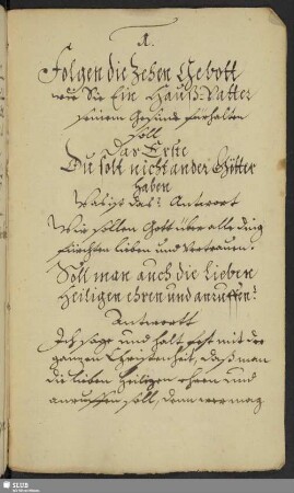 die Zehen Gebott