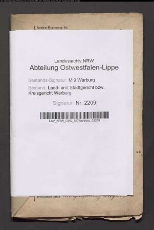 Erblasser: Müller, Joseph: