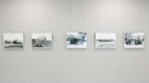 Ausstellung »Das Alte Neue. Fotografien von Winfried Bullinger«. 7.11.–22.12.2016, Galerie des Architekturmuseums, Berlin: Ausstellungsfoto