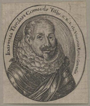 Bildnis des Ioannes Tserclaes Comes de Tilly