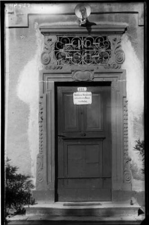 Gerlachsheim Eingangstür Nummer 181