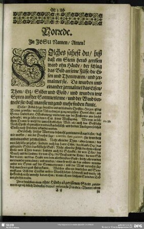 Leichenpredigt : Himlische Lebens-Krone, Vorrede, Leich-Text, Eingang, Abhandlung,