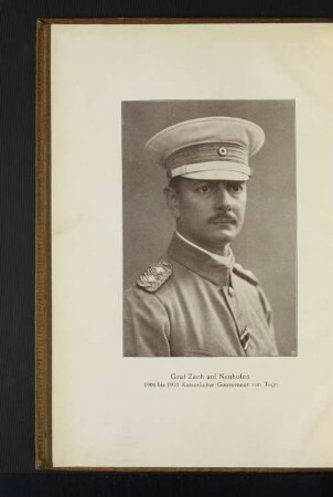 Graf Zech auf Neuhofen 1904 bis 1910 Kaiserlicher Gouverneur von Togo