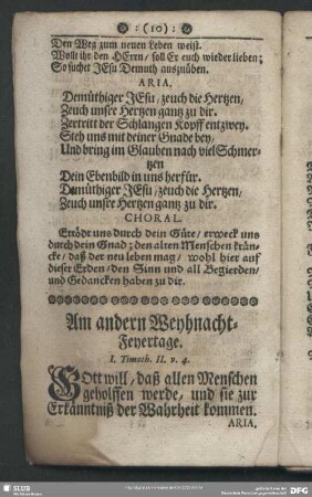 Am andern Weyhnacht-Feyertage