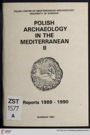 2: Polish Archaeology in the Mediterranean