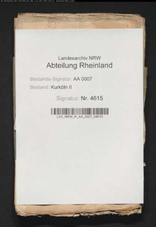 Forderung eines v. Quernheim an die Magdeburger Dompropstei. Inventar der Magdeburger Dompropstei.