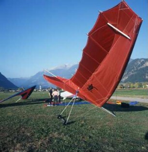 Bruneck. Sambock und Plattner sind beliebte Startplätze für Drachenflieger