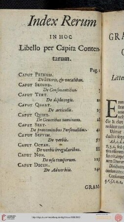 Index Rerum