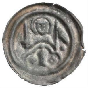 Fundmünze, Brakteat, 1254 - 1295