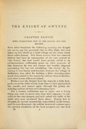 The novels of Charles Lever, 10,2. The knight of Gwynne
