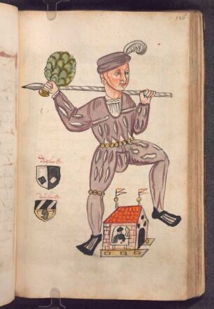 Schembartläufer 1412, mit Hölle