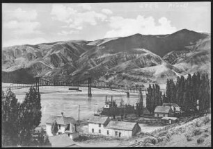Lewiston, Idaho. The River and Bridge