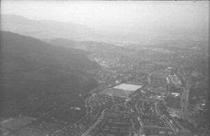 Luftaufnahmen von Freiburg i. Br., Dreisamtal gegen Freiburg i. Br.
