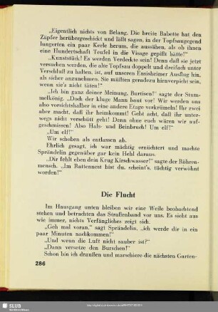 Die Flucht