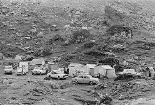 Campingplatz im Gebirge