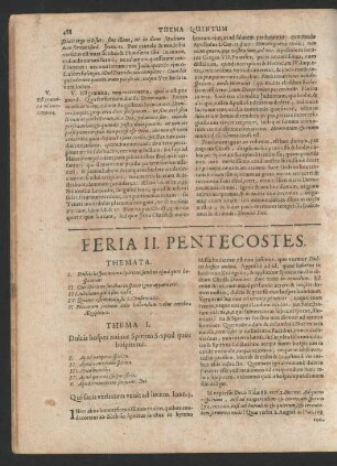 Feria II. Pentecostes.
