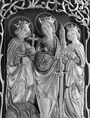 Altar mit Madonna und den vierzehn Nothelfern