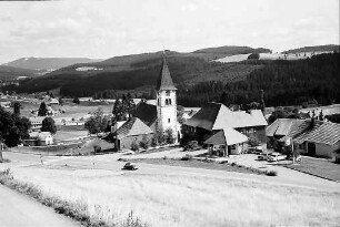 Blick auf den Ort Altglashütten von Südwesten