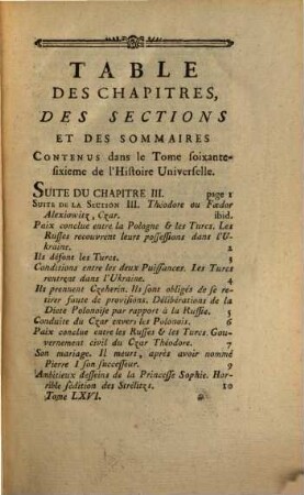 Histoire Universelle, Depuis Le Commencement Du Monde Jusqu'A Présent : Composée en Anglois par une Société de Gens de Lettres ; Nouvellement Traduite En François Par Une Société De Gens De Lettres, 106. Histoire Moderne ; 66 : contenant la fin de l'histoire de Russie, et le commencement de celle de Pologne jusqu'au règne de Casimir II., en 1178
