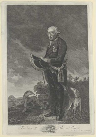 Bildnis des Frédéric II de Prusse
