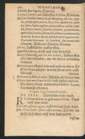 Caput vigesimumsextum. De Rure.