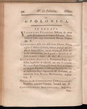 8) Polonica.