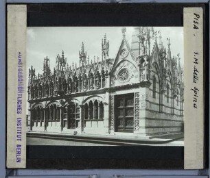Pisa, S. Maria della Spina : Seitenfassade