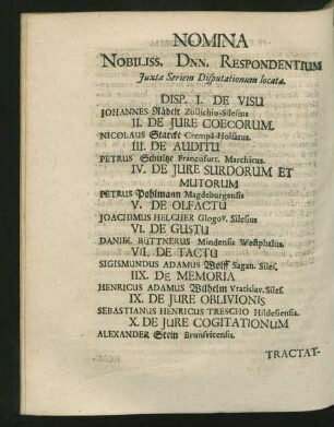 Nomina Respondenium