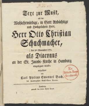 Libretto (Druck)