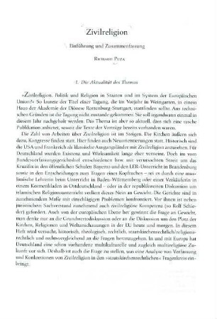 89-96 Zivilreligion: Einführung und Zusammenfassung