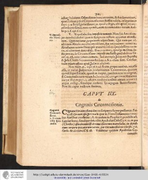 Caput IIX. De Cognatis Circumcisionis