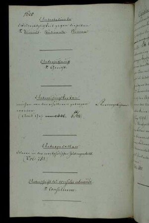 Unterschrift des consilii abeundi
